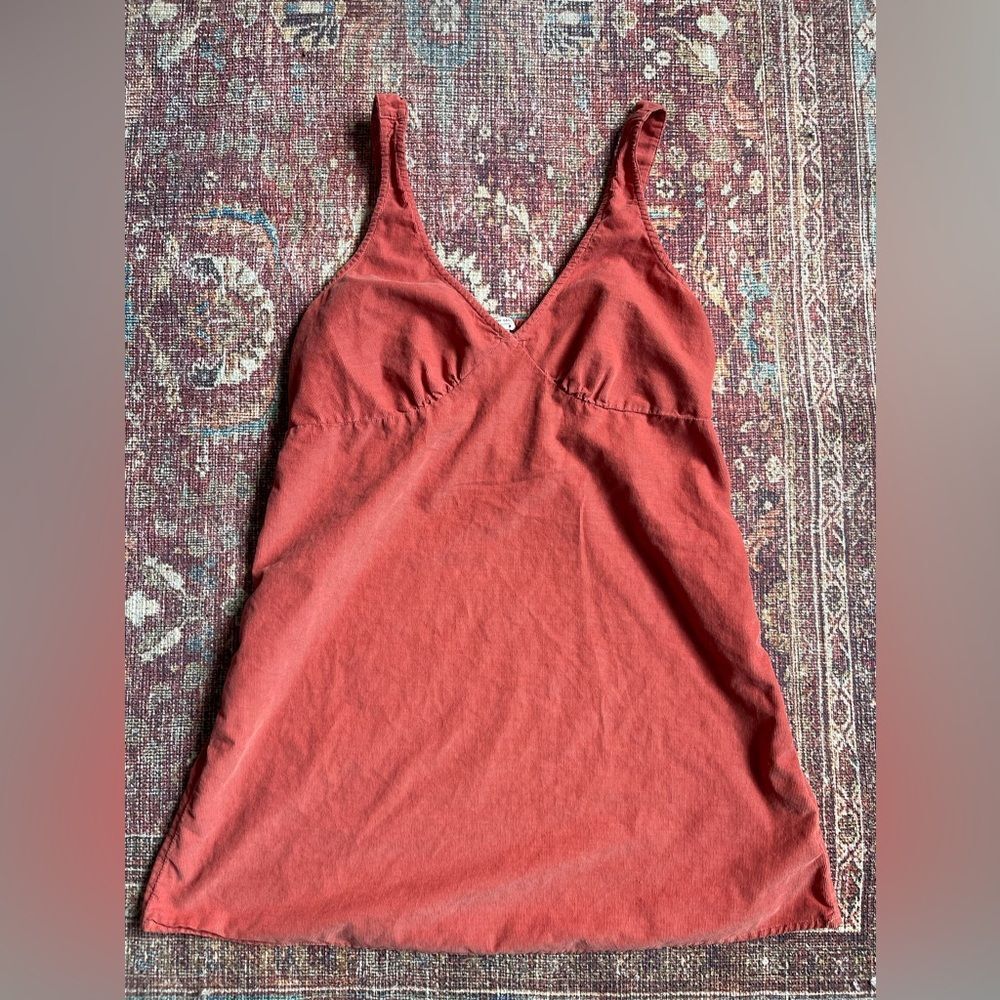 American Eagle Outfitters Rust Red Slip Dress
